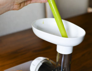 Omega Juicing: Organic Green Juice Recipe featured by top Atlanta lifestyle blogger, Moderately High Maintenance